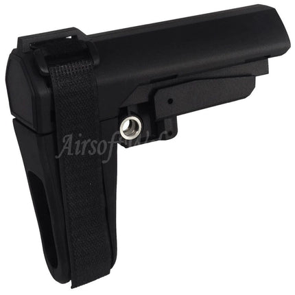 CYMA SB Stabilizing Brace Stock For M4 M16 Series AEG Rifles Airsoft Black