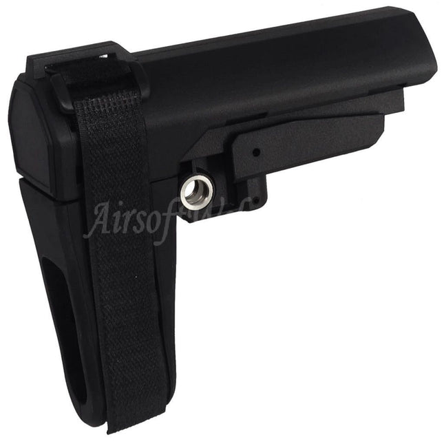 CYMA SB Stabilizing Brace Stock For M4 M16 Series AEG Rifles Airsoft Black