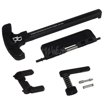 CYMA CGS Daniel Defense CNC Enhanced Combo Set Receiver Parts For CYMA CGS M4 Series GBB Rifles Airsoft Black