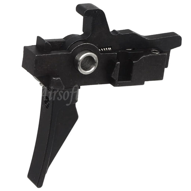 CYMA CGS Enhanced Steel Trigger With Minor Adjustment Sear Set For CYMA CGS M4 Series GBB Rifles Airsoft Black