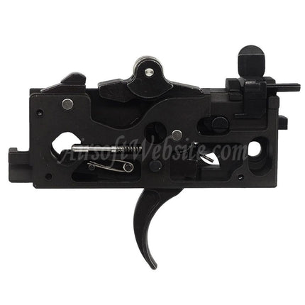 CYMA CGS Adjustable Upgraded Light Trigger Pull Complete Trigger Box For CYMA CGS M4 Series GBB Rifles Airsoft Black