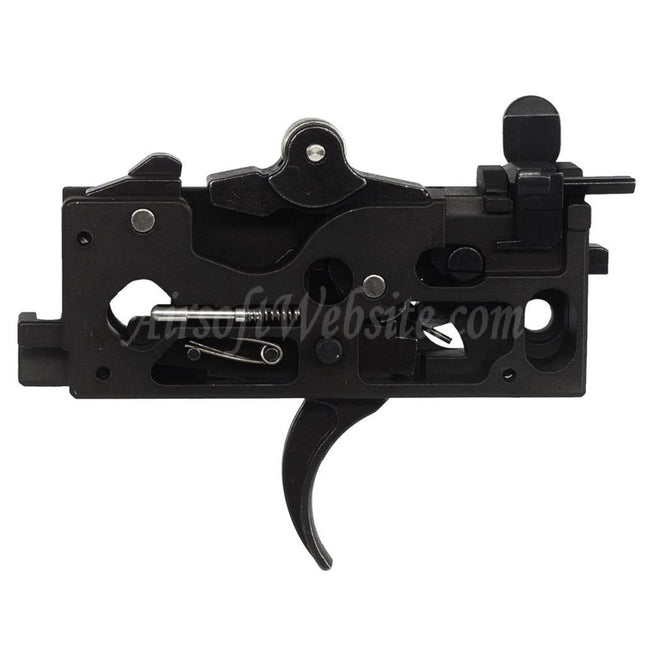 CYMA CGS Adjustable Upgraded Light Trigger Pull Complete Trigger Box For CYMA CGS M4 Series GBB Rifles Airsoft Black