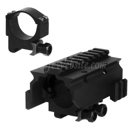 CYMA CGS KXC Style NADS Mount Top Side Rail with 30mm Scope Ring For 20mm Picatinny Rail