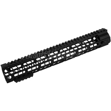 CYMA 13.5 Inches M-LOK RAS Handguard Rail System for CYMA VFC GHK Tokyo Marui M4 M16 Series AEG Rifles Airsoft Black