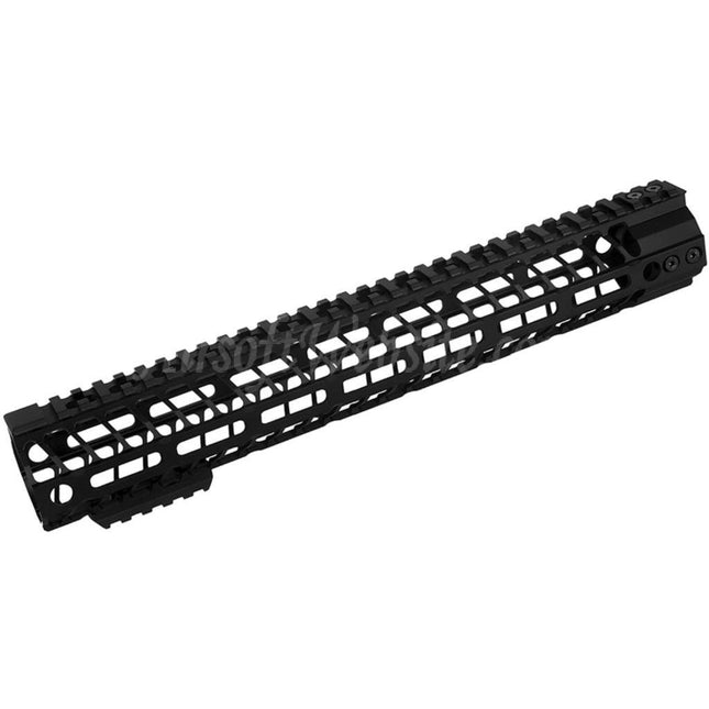 CYMA 13.5 Inches M-LOK RAS Handguard Rail System for CYMA VFC GHK Tokyo Marui M4 M16 Series AEG Rifles Airsoft Black