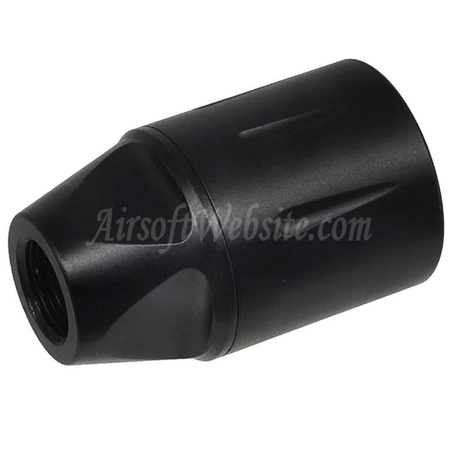 CYMA Synergy Linear Hybrid Comp Muzzle Brake Flash Hider -14mm CCW Counter-Clockwise Thread