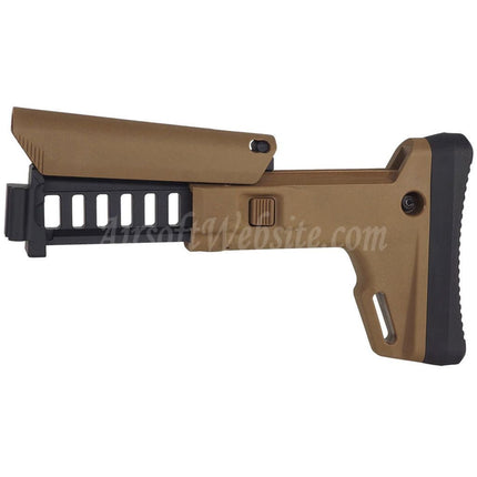 5KU ACR Style 7-Position Retractable Stock For Tokyo Marui SAIGA-12K Series Shotgun Airsoft