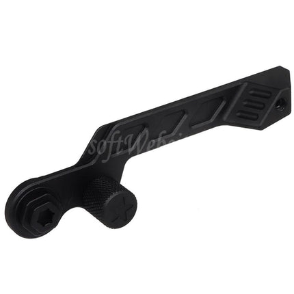 5KU CNC Aluminum Extended Lever Fire Selector For CYMA AK Series AEG Rifles Airsoft Black