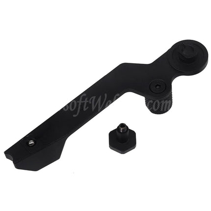 5KU CNC Aluminum Extended Lever Fire Selector For CYMA AK Series AEG Rifles Airsoft Black