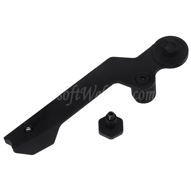 5KU CNC Aluminum Extended Lever Fire Selector For CYMA AK Series AEG Rifles Airsoft Black