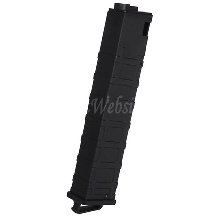 WELL PRO 90rd Mid-Cap Magazine Suitable For WELL PRO / Classic Army / CYMA / G&P / Golden Eagle / JG / SRC / Tokyo Marui MP5 Series AEG Rifles Airsoft Black