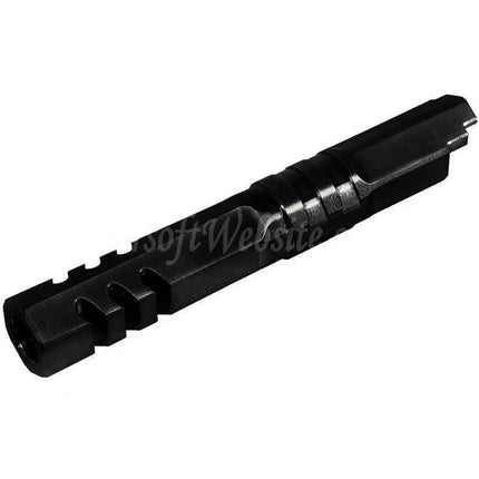 5KU 4.3 Inches Stainless Steel Hexagon Outer Barrel +11mm CW Suitable For Armorer Works WE (WE-TECH) Tokyo Marui Hi-Capa 4.3 Series GBB Pistols Airsoft