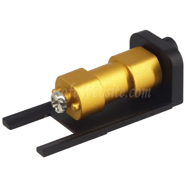 5KU CNC Aluminum Light Weight Blowback Housing For KJ Works ASG CZ Shadow2 Series GBB Pistols Airsoft Black/Gold