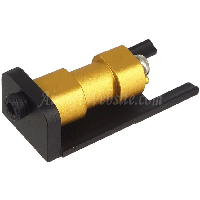 5KU CNC Aluminum Light Weight Blowback Housing For KJ Works ASG CZ Shadow2 Series GBB Pistols Airsoft Black/Gold
