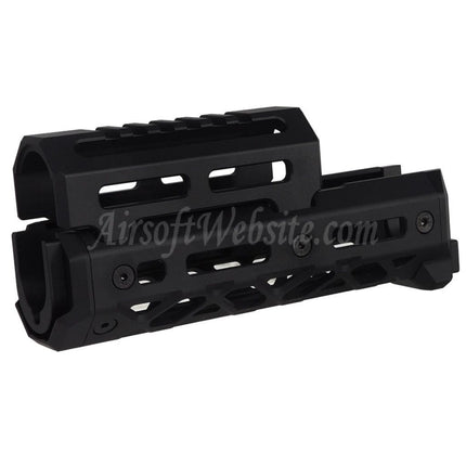 5KU KPYK CRC 1U040 Style 158mm M-LOK Upper Lower Handguard Rail System For Tokyo Marui AKM Series GBB Rifles Airsoft