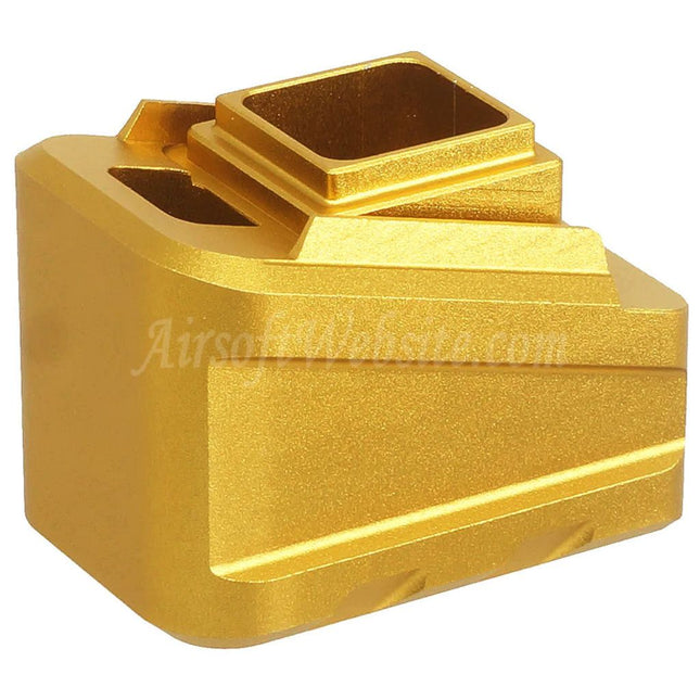 5KU CNC Aluminum Magazine Extension Pad Base For SIG Air VFC P320 M17 M18 X-Series GBB Pistols Airsoft