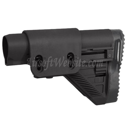 E&C G28 DMR Style Retractable Stock For E&C G28 Series AEG Rifles Airsoft