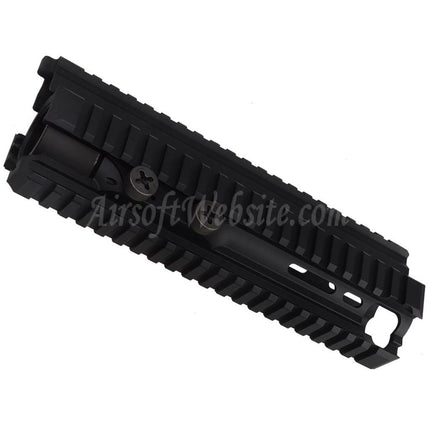 E&C 9 Inches HK417 DMR Style Handguard Rail System For E&C VFC 417 DMR Series AEG Rifles Airsoft Black
