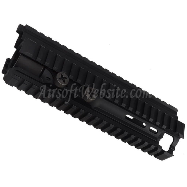 E&C 9 Inches HK417 DMR Style Handguard Rail System For E&C VFC 417 DMR Series AEG Rifles Airsoft Black