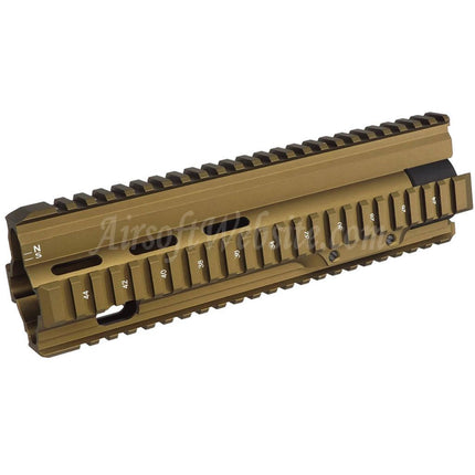E&C 10 Inches HK417 DMR Style Handguard Rail System For E&C VFC 417 DMR Series AEG Rifles Airsoft