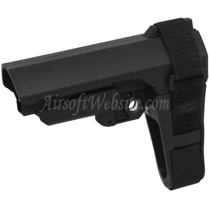 DOUBLE BELL Minimalist SBA3 Stabilizing Brace Stock Suitable For AR M4 M16 Series AEG Rifles Airsoft