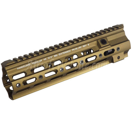 5KU 245mm CNC Aluminum SMR Tactical Handguard Rail System for VFC Umarex HK416 GBB Rifles Airsoft