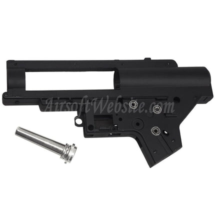 E&C 8mm QD Quick Detach Lange V2 Version 2 Gearbox Shell Geeignet für SR25 Serie AEG Gewehre Airsoft