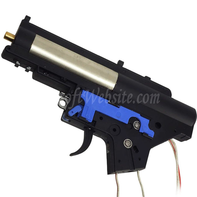 E&C 8mm QD Quick Detach Long Complete Gearbox Suitable For HK417 G28 Series AEG Rifles Airsoft