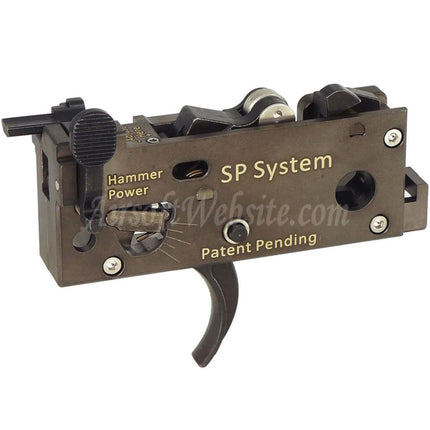 CYMA CNC Brass Adjustable Trigger Box For CGS AR M4 Series GBB Rifles Airsoft