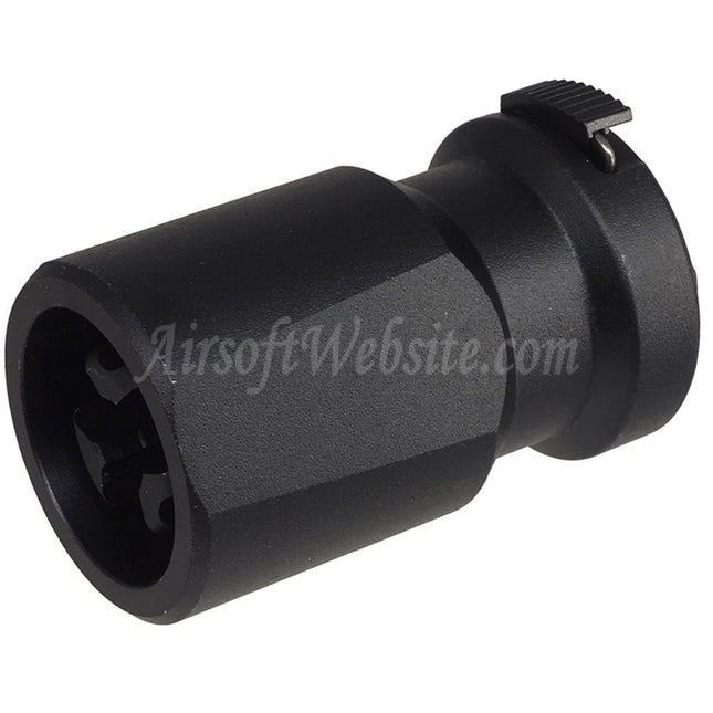E&C Blackout 51T 3-Prong Flash Hider with Blast Diverter Suitable For -14mm CCW Counter-Clockwise Thread