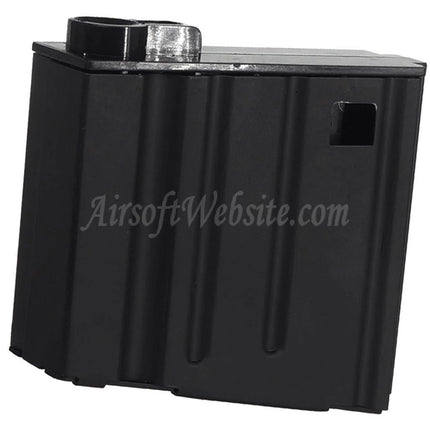 DOUBLE BELL 30rd Mid-Cap Magazine Short Type Suitable For DOUBLE BELL E&C JG Golden Eagle CYMA A&K G&P Tokyo Marui SR25 Series AEG Rifles Airsoft Black