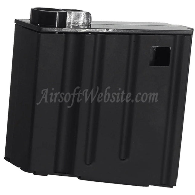 DOUBLE BELL 30rd Mid-Cap Magazine Short Type Suitable For DOUBLE BELL E&C JG Golden Eagle CYMA A&K G&P Tokyo Marui SR25 Series AEG Rifles Airsoft Black