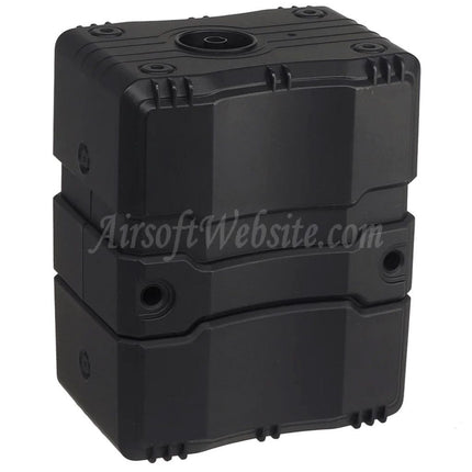 DOUBLE BELL Elektrischer High-Speed Auto BB Lader (1300 Schuss) Geeignet für 6mm AEG GBB Magazine Schwarz