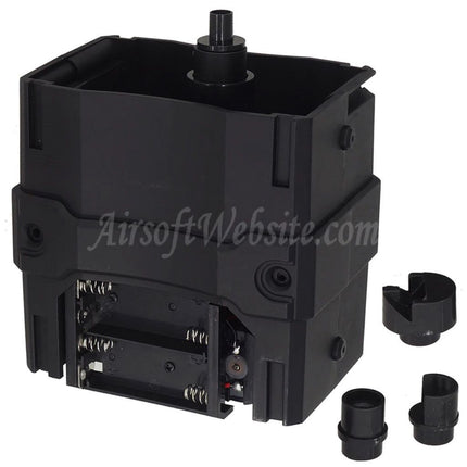 DOUBLE BELL Elektrischer High-Speed Auto BB Lader (1300 Schuss) Geeignet für 6mm AEG GBB Magazine Schwarz