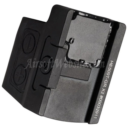HOLOSUN 509T-GR X2 Green 2 MOA Dot Reflex Sight