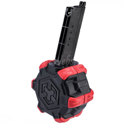 Armorer Works AW Custom 350rd Gas Adaptive Drum Magazine for Armorer Works AW / WE (WE-TECH) Desert Eagle GBB Pistols Airsoft