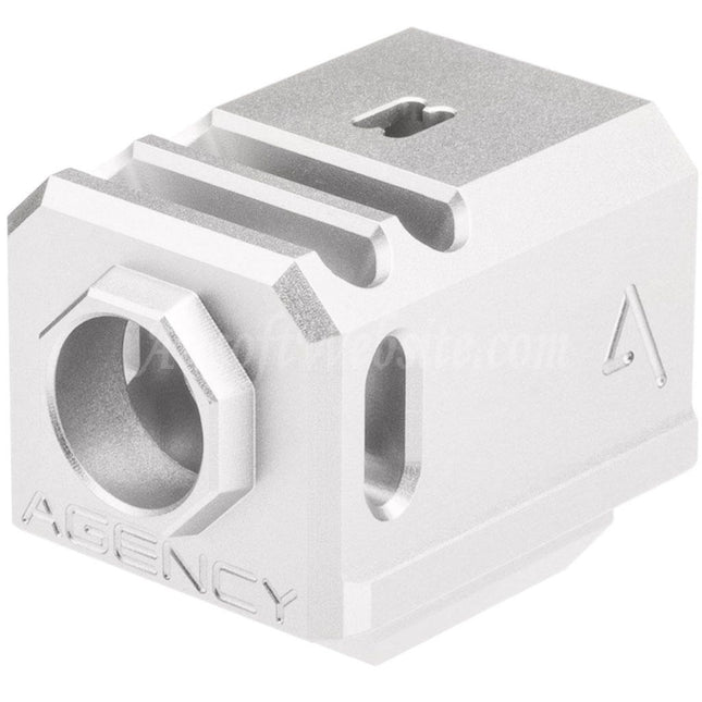 RWA Agency Arms 417 Dual Port Kompensator -14mm CCW Linksgewinde Geeignet für G-Series GBB Pistolen Airsoft
