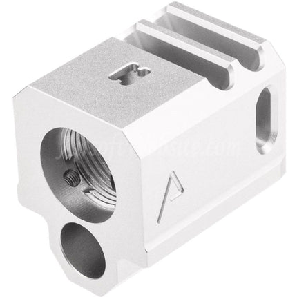 RWA Agency Arms 417 Dual Port Kompensator -14mm CCW Linksgewinde Geeignet für G-Series GBB Pistolen Airsoft