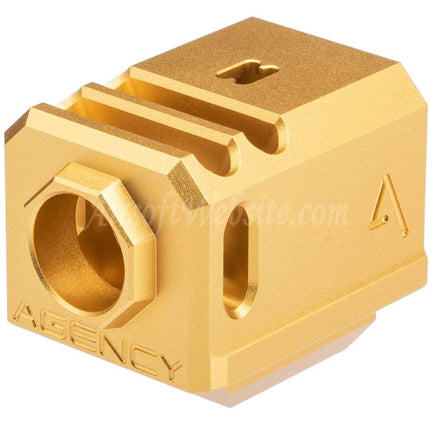 RWA Agency Arms 417 Dual Port Kompensator -14mm CCW Linksgewinde Geeignet für G-Series GBB Pistolen Airsoft