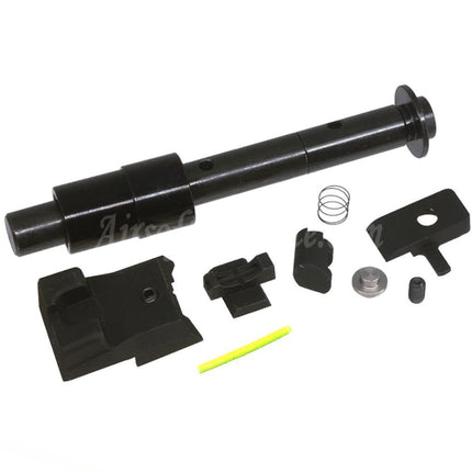 Bomber Airsoft CNC Aluminum Staccato-P 9mm 4.15 Style Barrel Slide Middle Frame Kit Set For Tokyo Marui Hi-Capa Series GBB Pistols Black