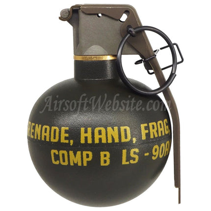 Airsoft Website Nicht-Funktionsfähige M67 Splittergranate Kunststoff Dummy Modellbausatz