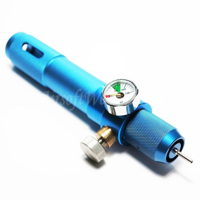Chargeur CNC de recharge de gaz CO2 PPS 20 g avec manomètre PSI