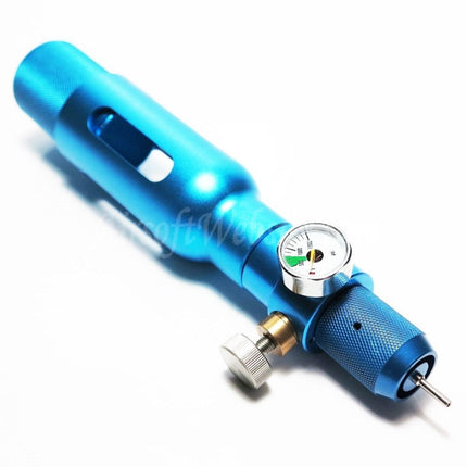 PPS 45g Co2 Gas Refill CNC Charger With PSI Gauge
