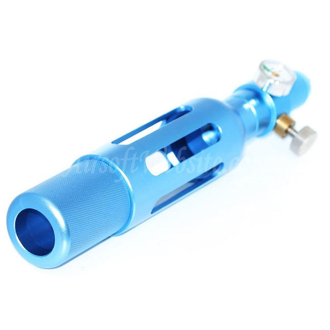 Chargeur CNC de recharge de gaz CO2 PPS 88 g avec manomètre PSI