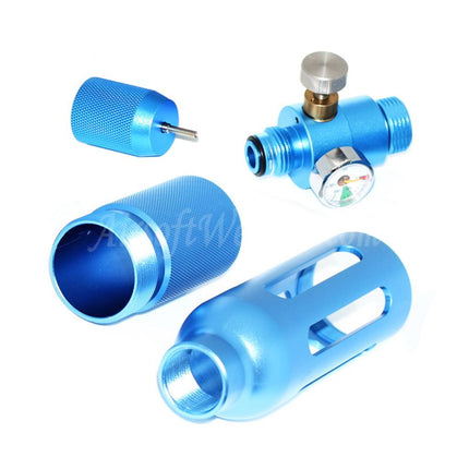 PPS 88g Co2 Gas Refill CNC Charger With PSI Gauge