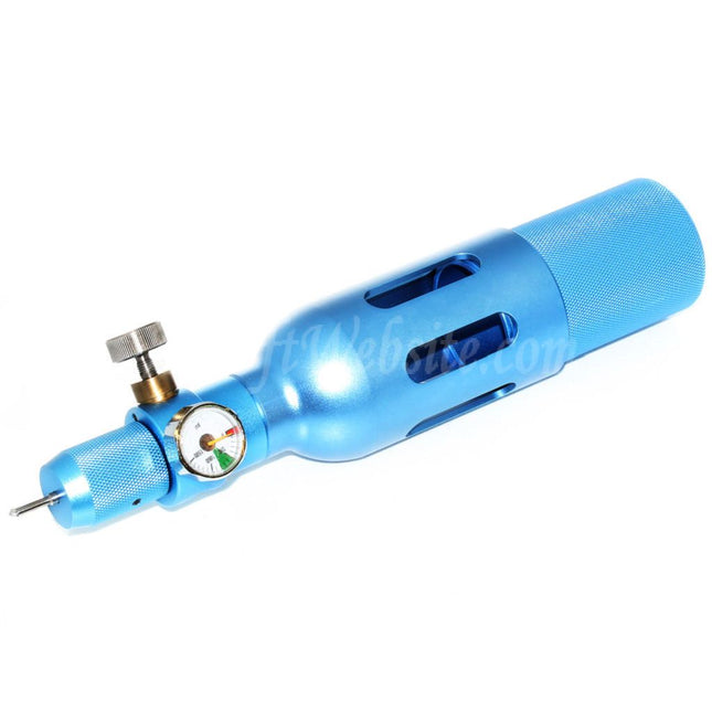 Chargeur CNC de recharge de gaz CO2 PPS 95 g avec manomètre PSI