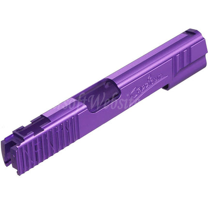 5KU CNC Aluminum Infinity Signature Slide For Tokyo Marui Hi-Capa 5.1 Series GBB Pistols Airsoft