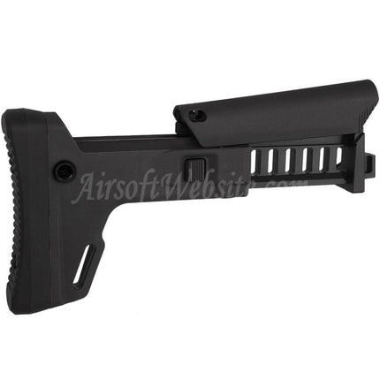 5KU ACR Style 7-Positions Side Folding Retractable Stock For LCT GHK AK74S AK104 AK105 Series Rifles Airsoft
