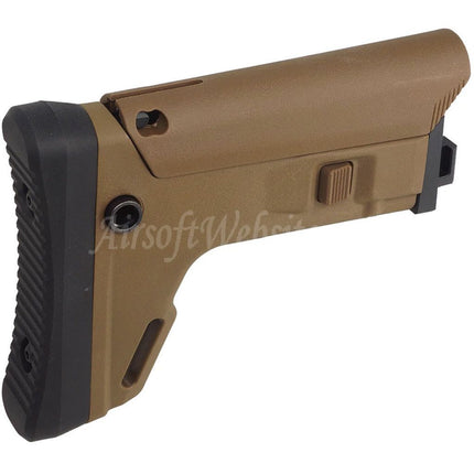 5KU ACR Style 7-Positions Side Folding Retractable Stock For LCT GHK AK74S AK104 AK105 Series Rifles Airsoft