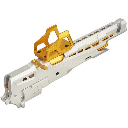 5KU CNC Aluminum EX-02 Barrel Slide Middle Frame Kit Complete Set Suitable For Tokyo Marui Hi-Capa Series GBB Pistols Airsoft